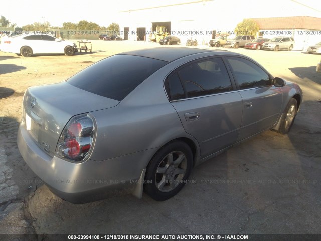 1N4AL11D86C226593 - 2006 NISSAN ALTIMA S/SL SILVER photo 4