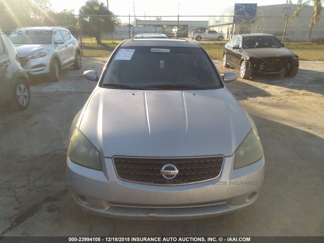 1N4AL11D86C226593 - 2006 NISSAN ALTIMA S/SL SILVER photo 6