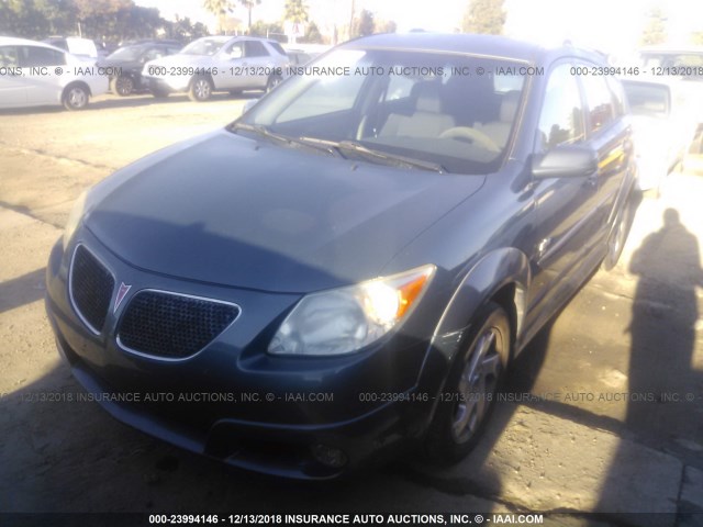 5Y2SM67886Z405717 - 2006 PONTIAC VIBE GRAY photo 2