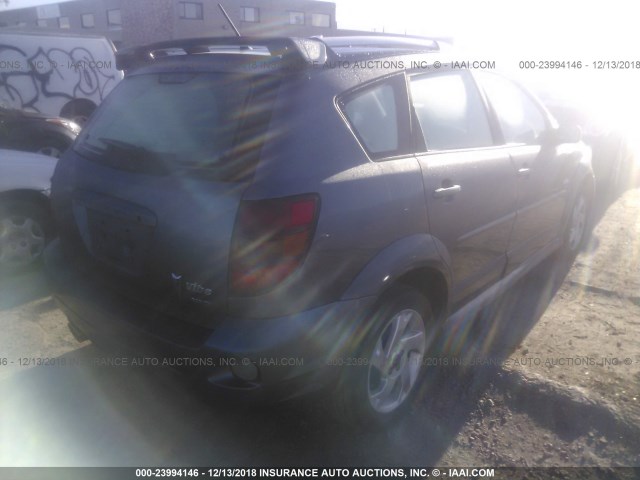 5Y2SM67886Z405717 - 2006 PONTIAC VIBE GRAY photo 4