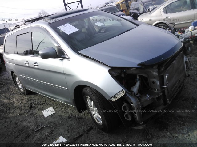 5FNRL38768B065143 - 2008 HONDA ODYSSEY EXL Light Blue photo 1