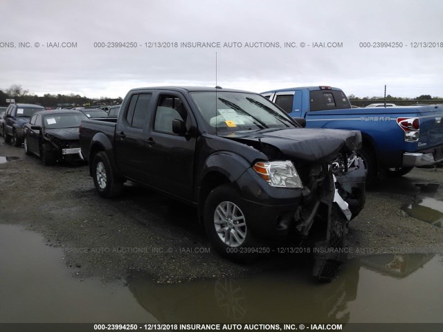 1N6AD0ER2JN721583 - 2018 NISSAN FRONTIER S/SV/SL/PRO-4X BLUE photo 1