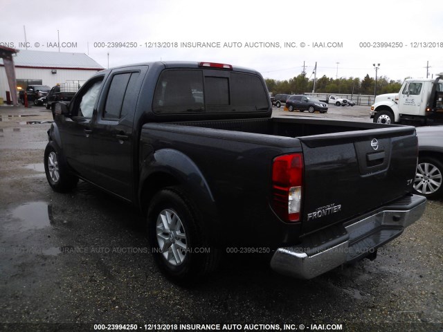 1N6AD0ER2JN721583 - 2018 NISSAN FRONTIER S/SV/SL/PRO-4X BLUE photo 3