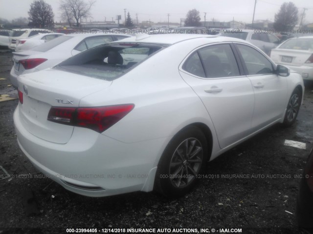 19UUB1F38KA001866 - 2019 ACURA TLX WHITE photo 4