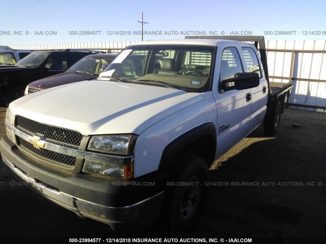 1GCHC23183F240568 - 2003 CHEVROLET SILVERADO C2500 HEAVY DUTY WHITE photo 2