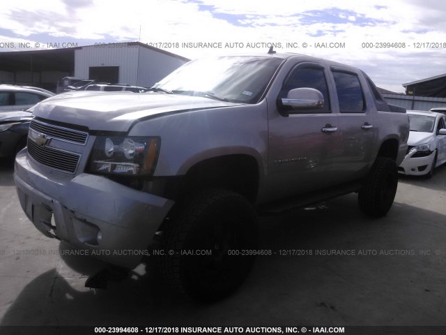 3GNEC12057G290426 - 2007 CHEVROLET AVALANCHE C1500 GOLD photo 2