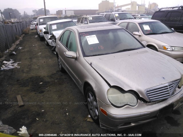 WDBRF61J73E013897 - 2003 MERCEDES-BENZ C 240 TAN photo 1