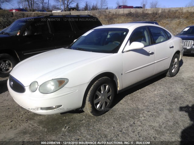 2G4WC582361100641 - 2006 BUICK LACROSSE CX WHITE photo 2