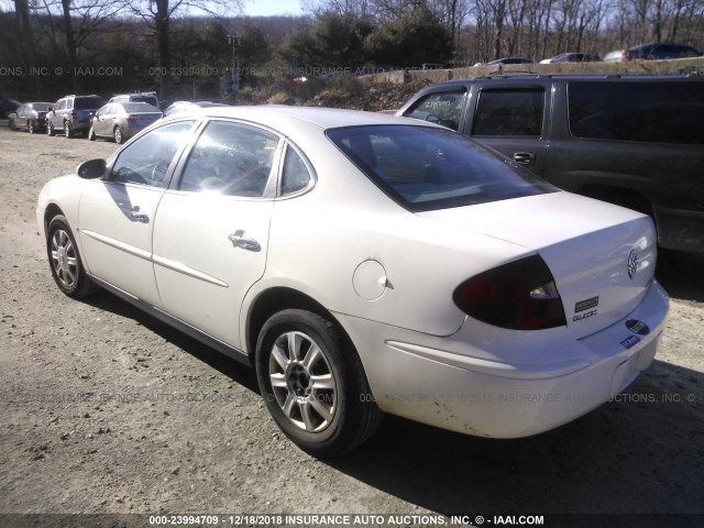 2G4WC582361100641 - 2006 BUICK LACROSSE CX WHITE photo 3