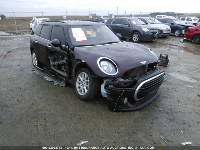 WMWLN5C51H2E32731 - 2017 MINI COOPER CLUBMAN BURGUNDY photo 6