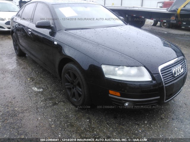 WAUAH74F86N115927 - 2006 AUDI A6 3.2 BLACK photo 1