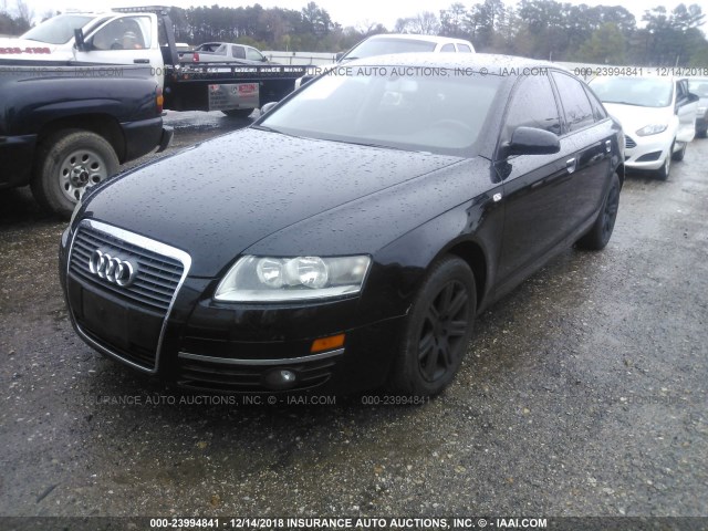 WAUAH74F86N115927 - 2006 AUDI A6 3.2 BLACK photo 2