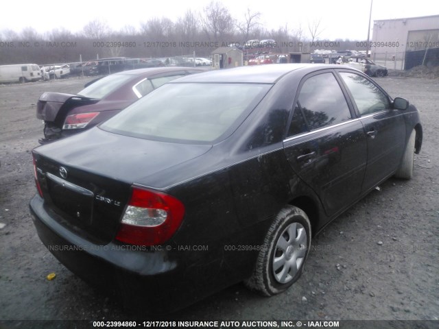 JTDBE32KX30183356 - 2003 TOYOTA CAMRY LE/XLE 黑色 照片 4
