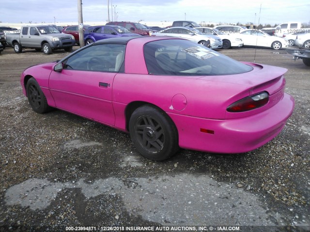 2G1FP22K5T2147054 - 1996 CHEVROLET CAMARO RS PINK photo 3