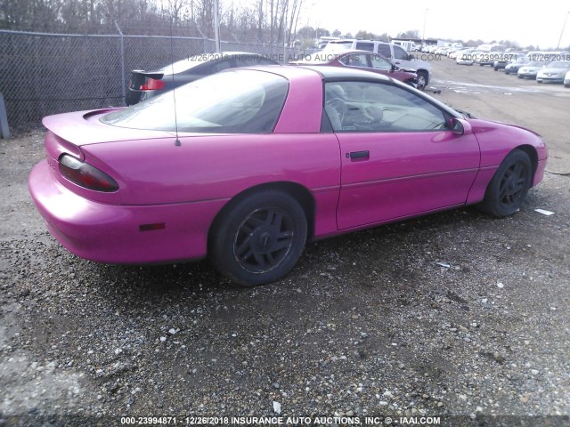 2G1FP22K5T2147054 - 1996 CHEVROLET CAMARO RS PINK photo 4