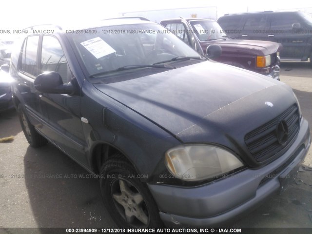 4JGAB54E4XA138433 - 1999 MERCEDES-BENZ ML 320 Dark Blue photo 1