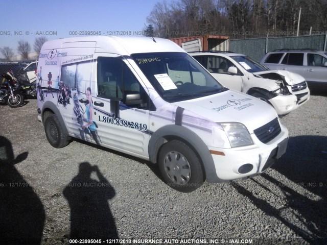 NM0LS7DN3CT101054 - 2012 FORD TRANSIT CONNECT XLT WHITE photo 1