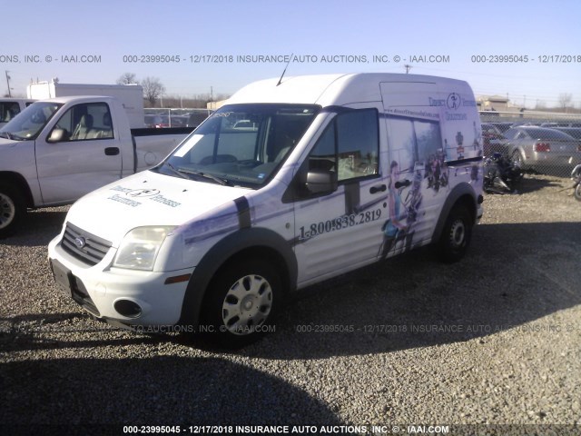NM0LS7DN3CT101054 - 2012 FORD TRANSIT CONNECT XLT WHITE photo 2