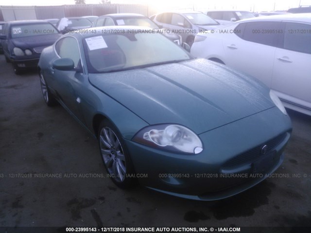 SAJWA43B895B31189 - 2009 JAGUAR XK GREEN photo 1