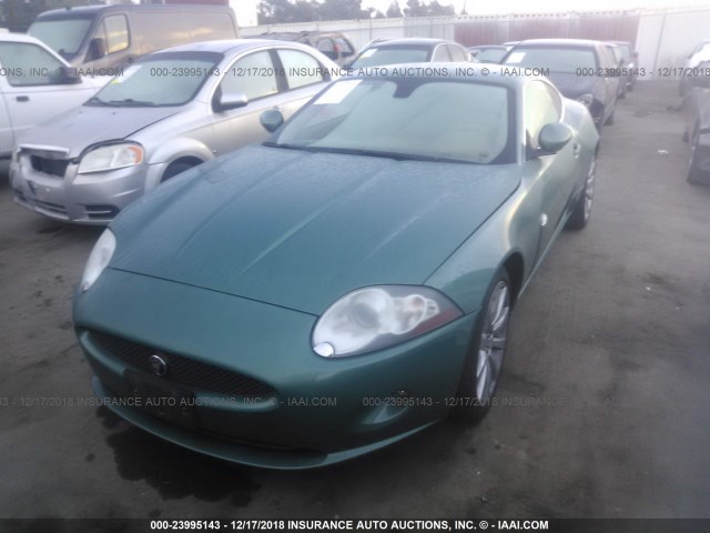 SAJWA43B895B31189 - 2009 JAGUAR XK GREEN photo 2