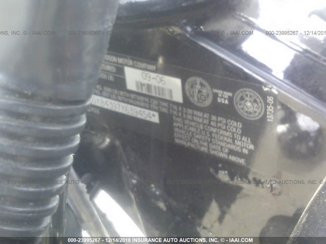 1HD1KB4397Y639454 - 2007 HARLEY-DAVIDSON FLHX CALIFORNIA BLACK photo 10