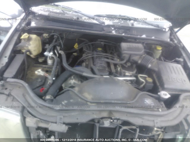 1J4GW48S24C156002 - 2004 JEEP GRAND CHEROKEE LAREDO/COLUMBIA/FREEDOM 绿色 照片 10