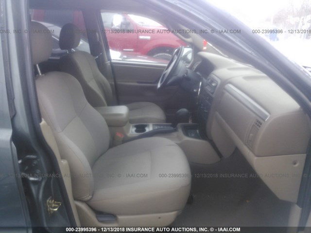 1J4GW48S24C156002 - 2004 JEEP GRAND CHEROKEE LAREDO/COLUMBIA/FREEDOM 绿色 照片 5