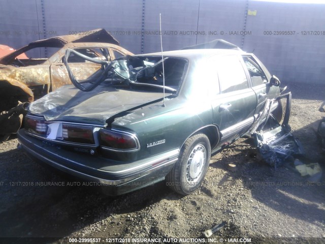 1G4HR52L7SH438401 - 1995 BUICK LESABRE LIMITED GREEN photo 4