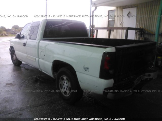 2GCEC19V341288057 - 2004 CHEVROLET SILVERADO C1500 WHITE photo 3