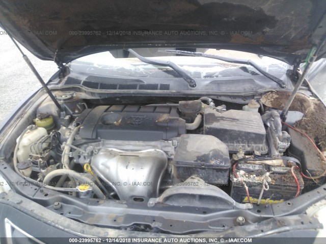 4T4BF3EK6BR117520 - 2011 TOYOTA CAMRY SE/LE/XLE 灰色 照片 10