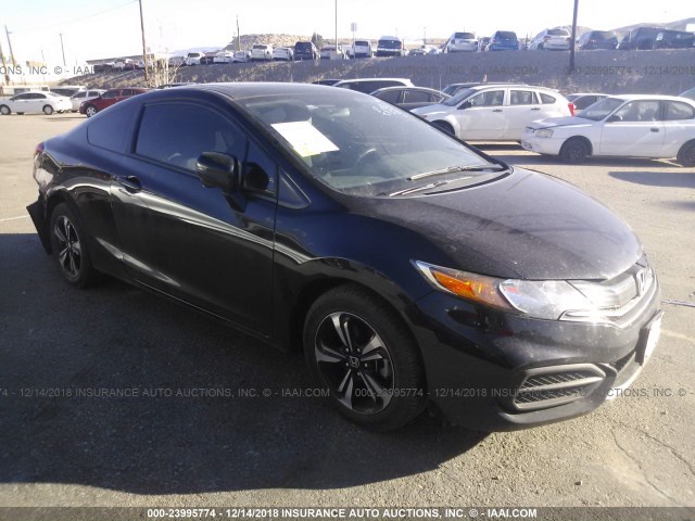 2HGFG3B85FH524258 - 2015 HONDA CIVIC EX BLACK photo 1