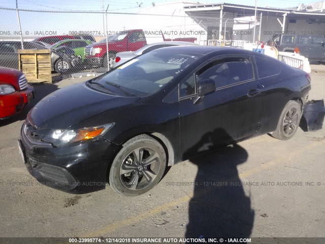 2HGFG3B85FH524258 - 2015 HONDA CIVIC EX BLACK photo 2