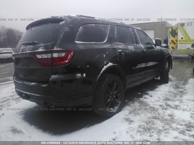 1C4RDJDG9JC474778 - 2018 DODGE DURANGO GT BLACK photo 4