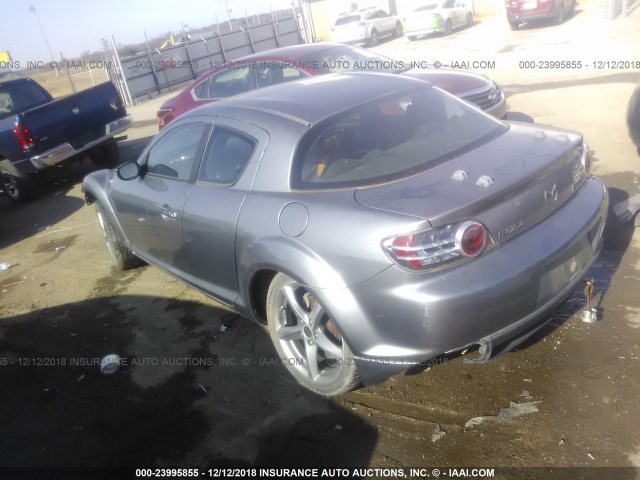 JM1FE173350143100 - 2005 MAZDA RX8 SILVER photo 3