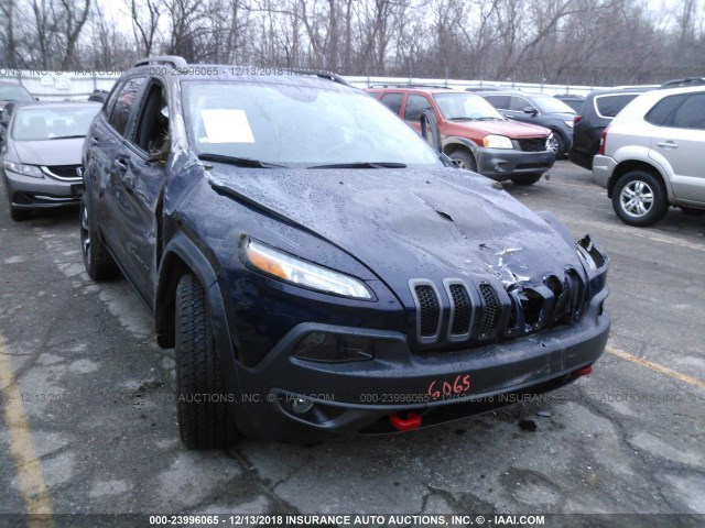 1C4PJMBSXGW366461 - 2016 JEEP CHEROKEE TRAILHAWK 深蓝色 照片 6