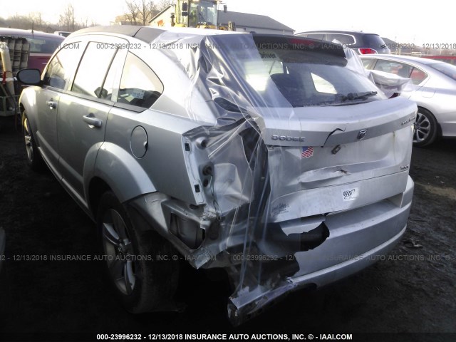 1B3CB4HA8AD635667 - 2010 DODGE CALIBER SXT SILVER photo 3