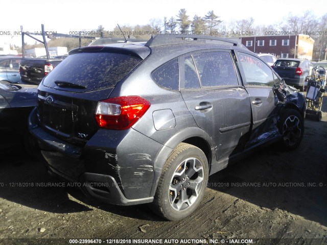 JF2GPACC1F8215310 - 2015 SUBARU XV CROSSTREK 2.0 PREMIUM GRAY photo 4