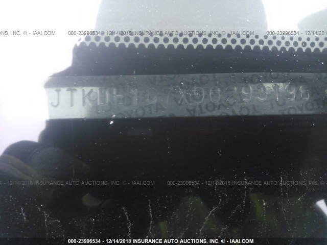 JTKDE167X90293196 - 2009 TOYOTA SCION TC Mavi foto 9