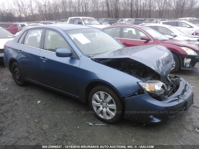 JF1GE6A63AH512625 - 2010 SUBARU IMPREZA 2.5I BLUE photo 1