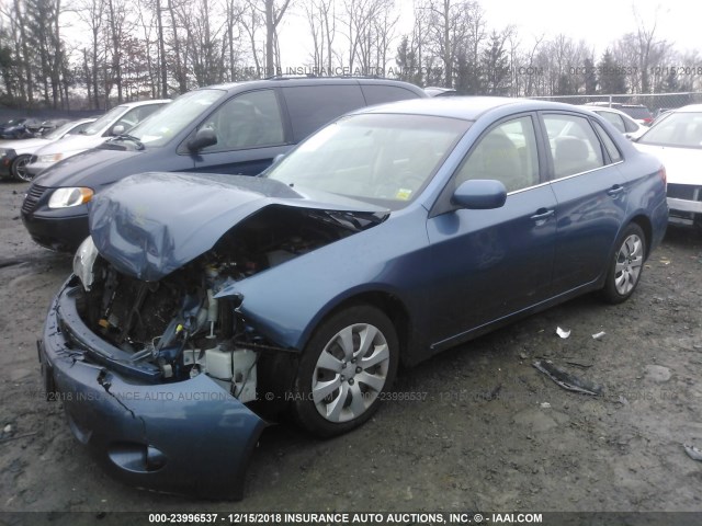 JF1GE6A63AH512625 - 2010 SUBARU IMPREZA 2.5I BLUE photo 2