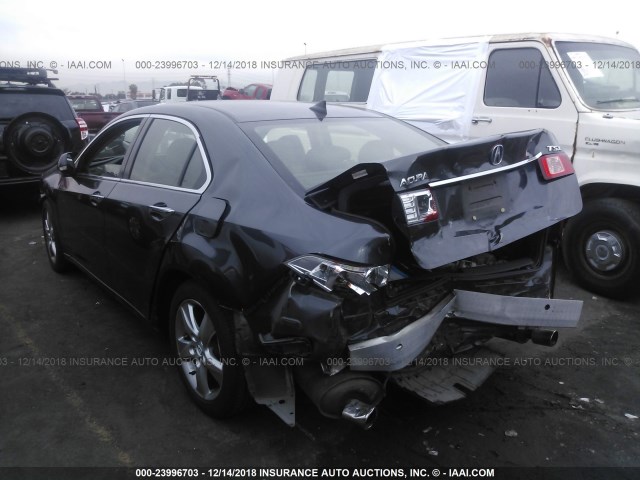 JH4CU2F6XCC020850 - 2012 ACURA TSX TECH GRAY photo 3