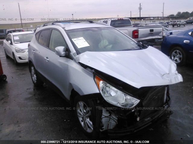 KM8JU3AC6DU656216 - 2013 HYUNDAI TUCSON GLS/LIMITED 银色 照片 1