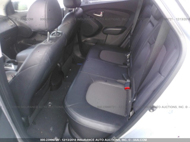KM8JU3AC6DU656216 - 2013 HYUNDAI TUCSON GLS/LIMITED 银色 照片 8