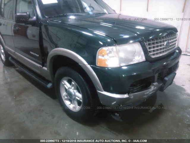 1FMDU74E22ZA25402 - 2002 FORD EXPLORER EDDIE BAUER GREEN photo 6