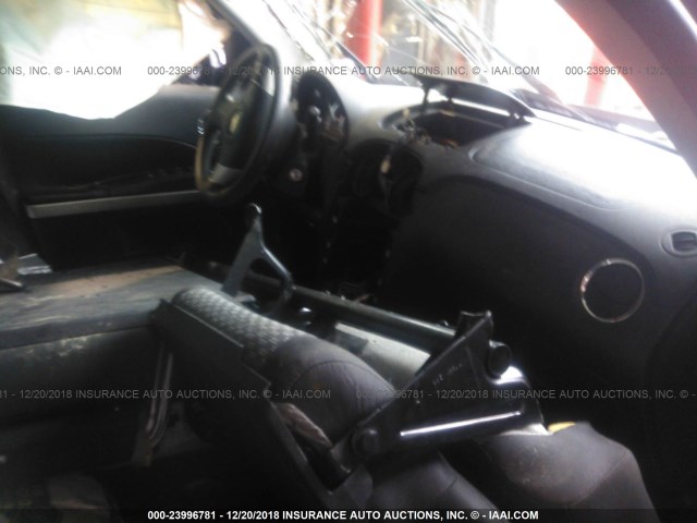 3GNCA13B09S568601 - 2009 CHEVROLET HHR LS Rojo foto 5