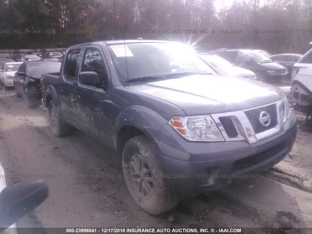 1N6AD0ER9HN760861 - 2017 NISSAN FRONTIER S/SV/SL/PRO-4X GRAY photo 1