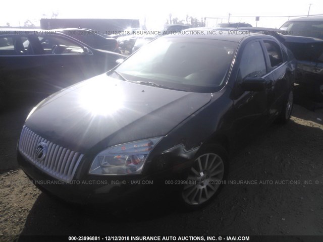 3MEHM08199R628414 - 2009 MERCURY MILAN PREMIER BLACK photo 2