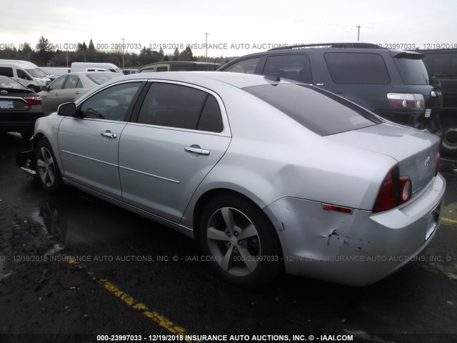 1G1ZC5E06CF336122 - 2012 CHEVROLET MALIBU 1LT 银色 照片 3