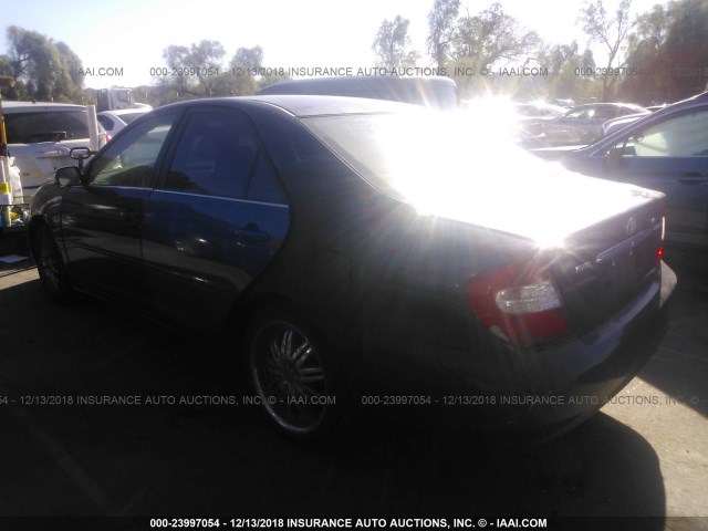 JTDBE32K630177487 - 2003 TOYOTA CAMRY LE/XLE 蓝色 照片 3