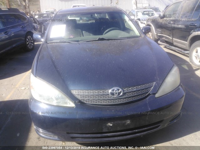 JTDBE32K630177487 - 2003 TOYOTA CAMRY LE/XLE 蓝色 照片 6